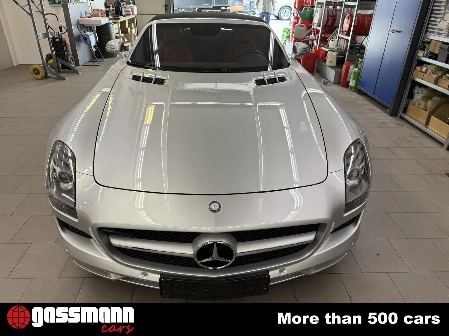 Mercedes-Benz SLS SLS 6.3 AMG Roadster -  R197 Srebrny - 2
