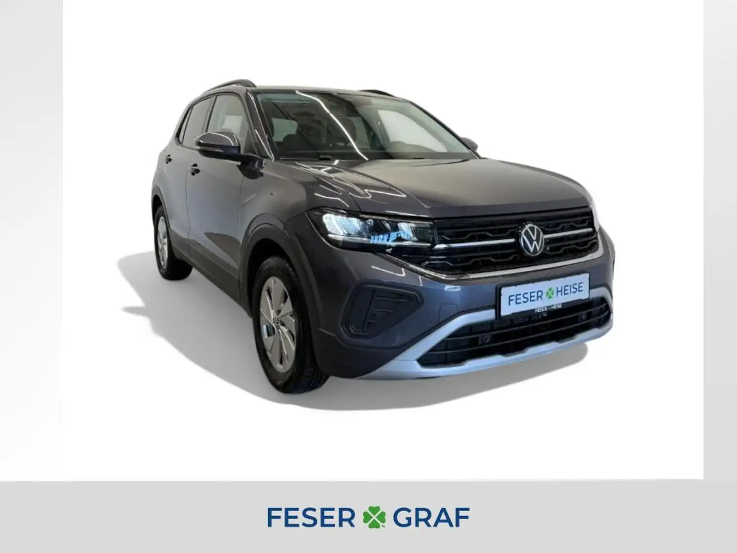 Volkswagen T-Cross Life 1.0 TSI LED/Rear View/Sitzhzg./Navi Grau - 1