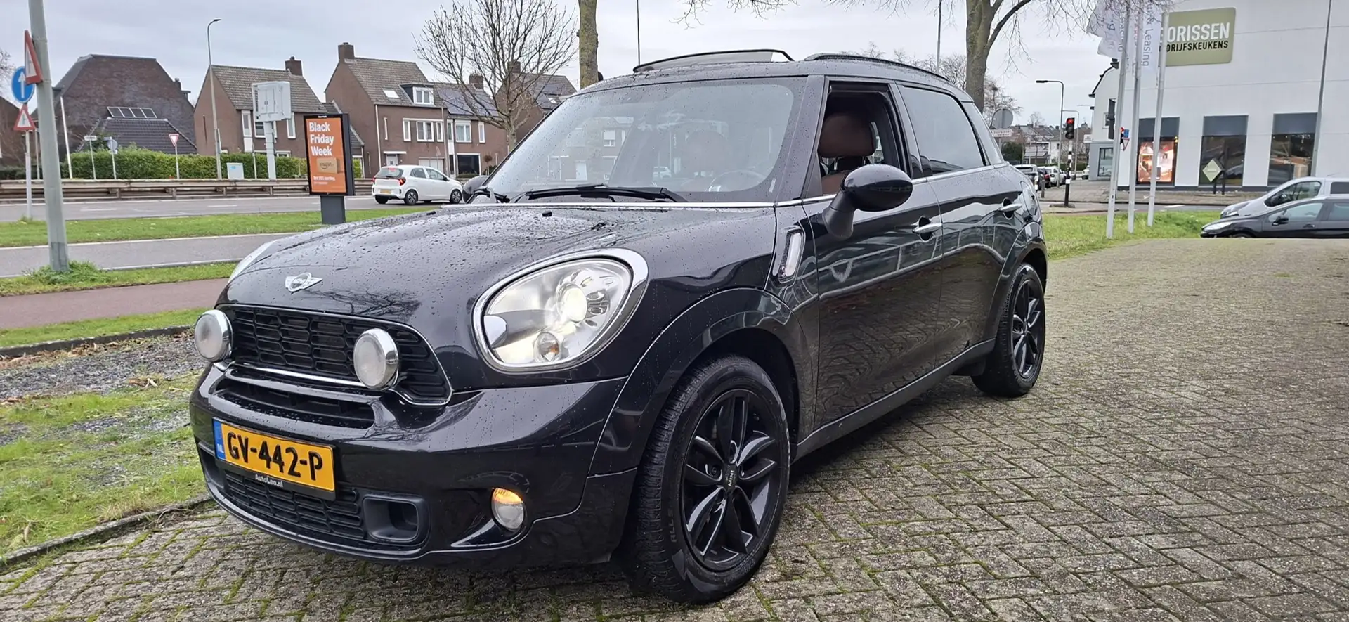 MINI Cooper S Countryman Mini 1.6 ALL4 Chili, groot onderhoud met distribut Zwart - 1