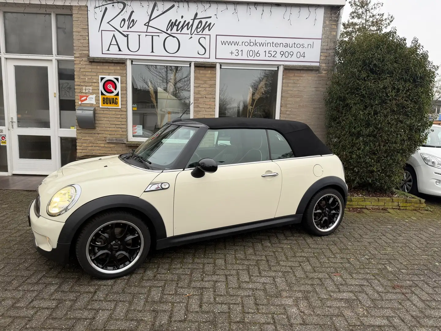 MINI Cooper S Cabrio Mini 1.6 Blanc - 2