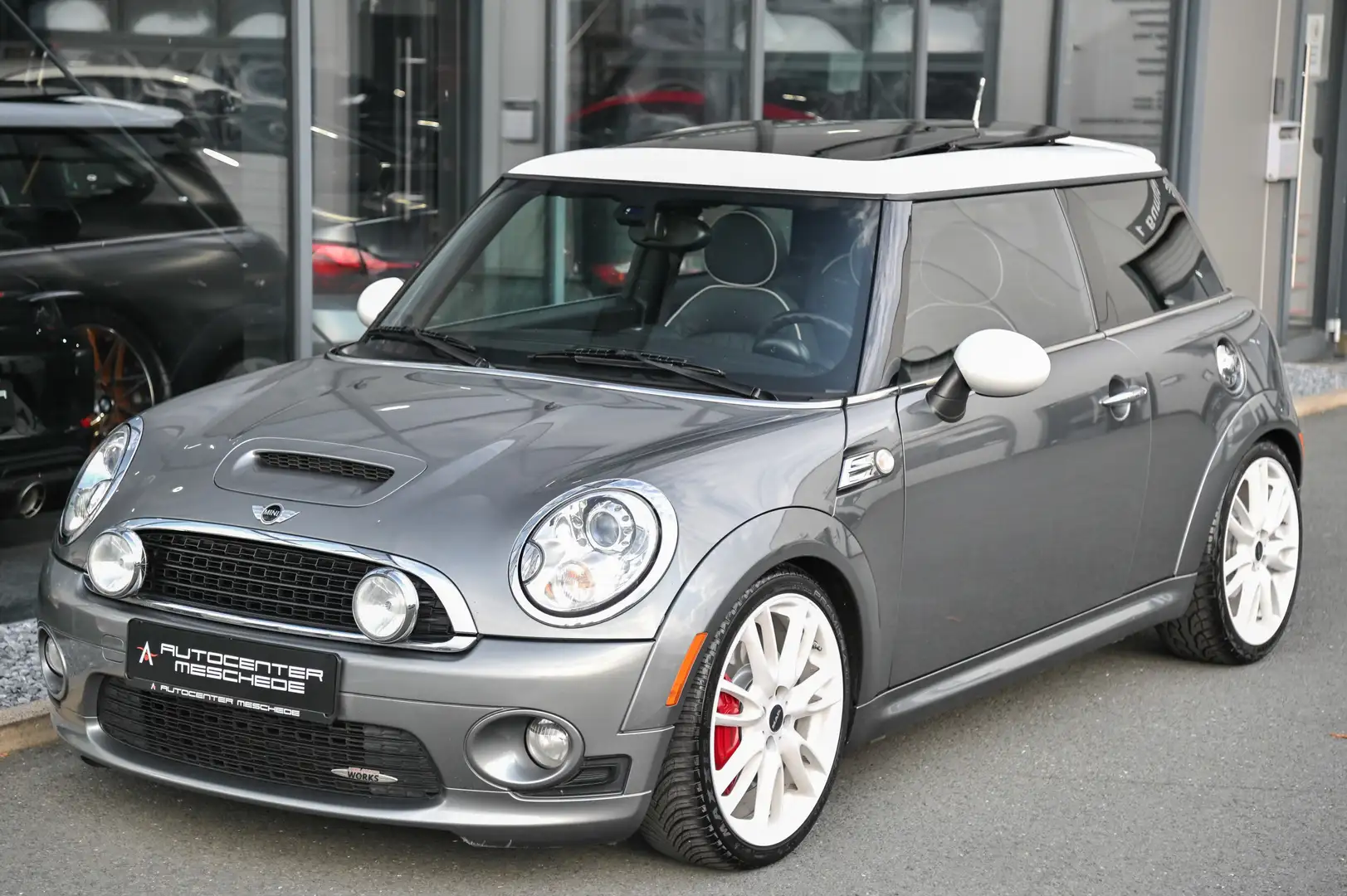 MINI John Cooper Works Vollleder* Pano* Aero-Paket* Gris - 2