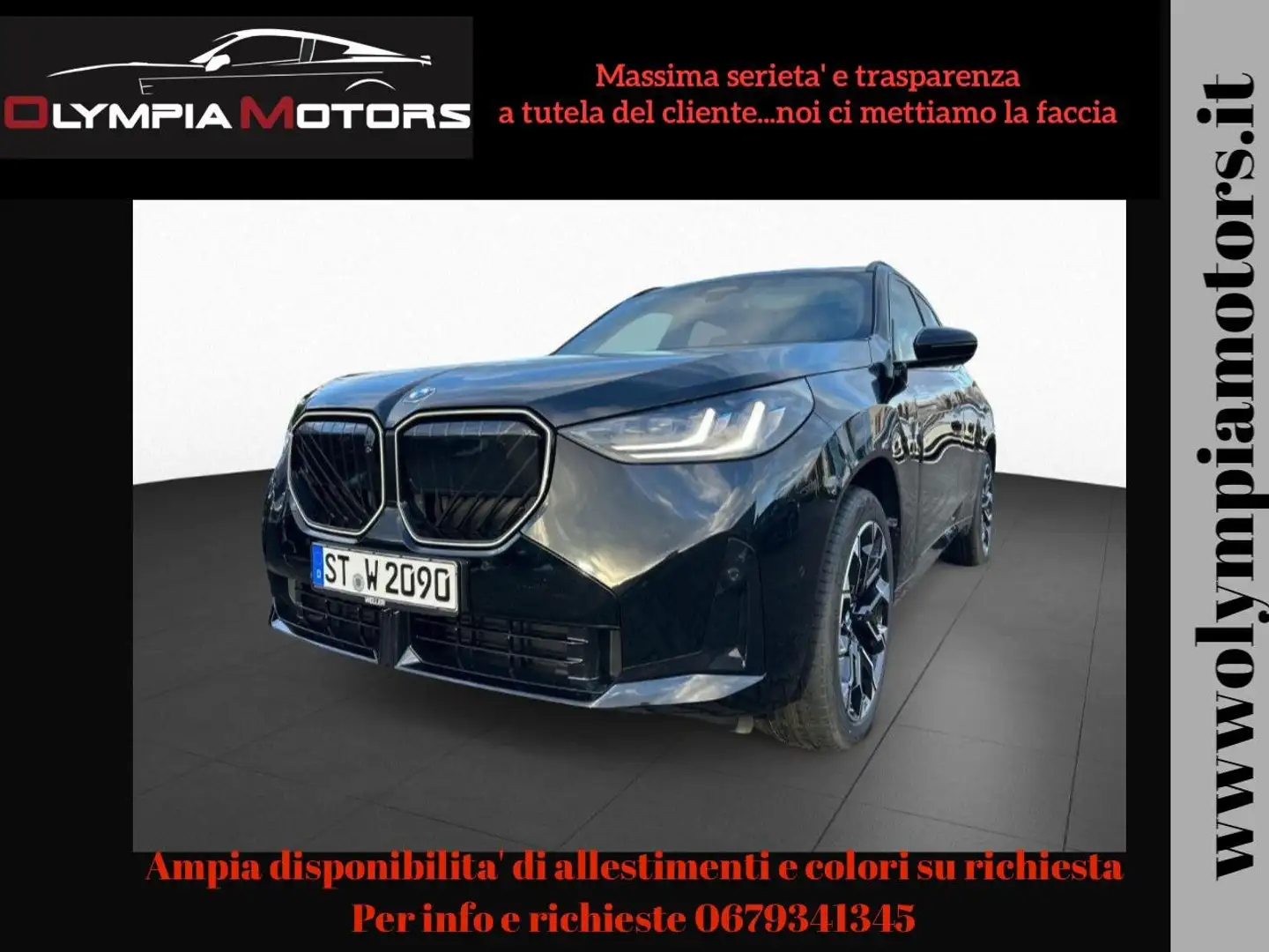 BMW X3 XDRIVE M SPORT LASER TETTO 20 KAMERA BLACK PACK Nero - 1