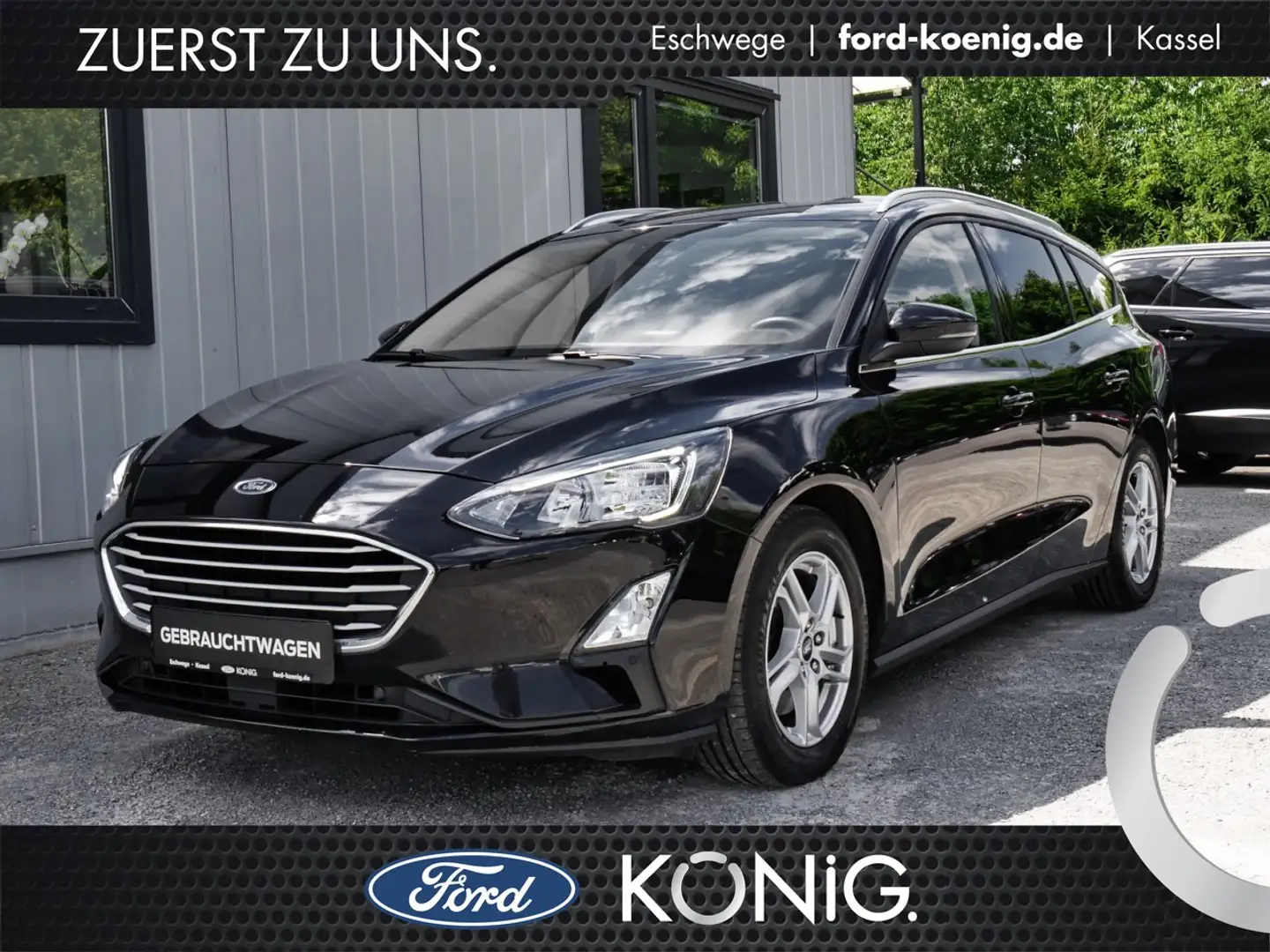 Ford Focus Cool + Connect 2.0 EcoBlue AHK+Navi+DAB Klima Schwarz - 1