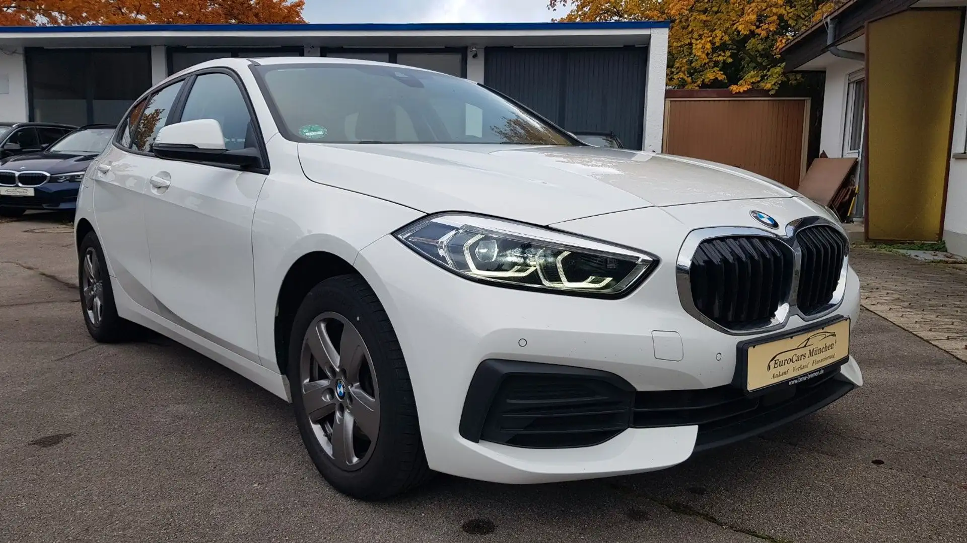 BMW 118 d Live Cockpit Pro. ~ LED ~ Lenkrad Heizung Blanc - 1
