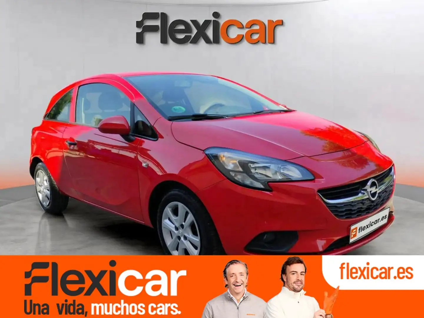 Opel Corsa 1.4 Expression 75 Rojo - 1
