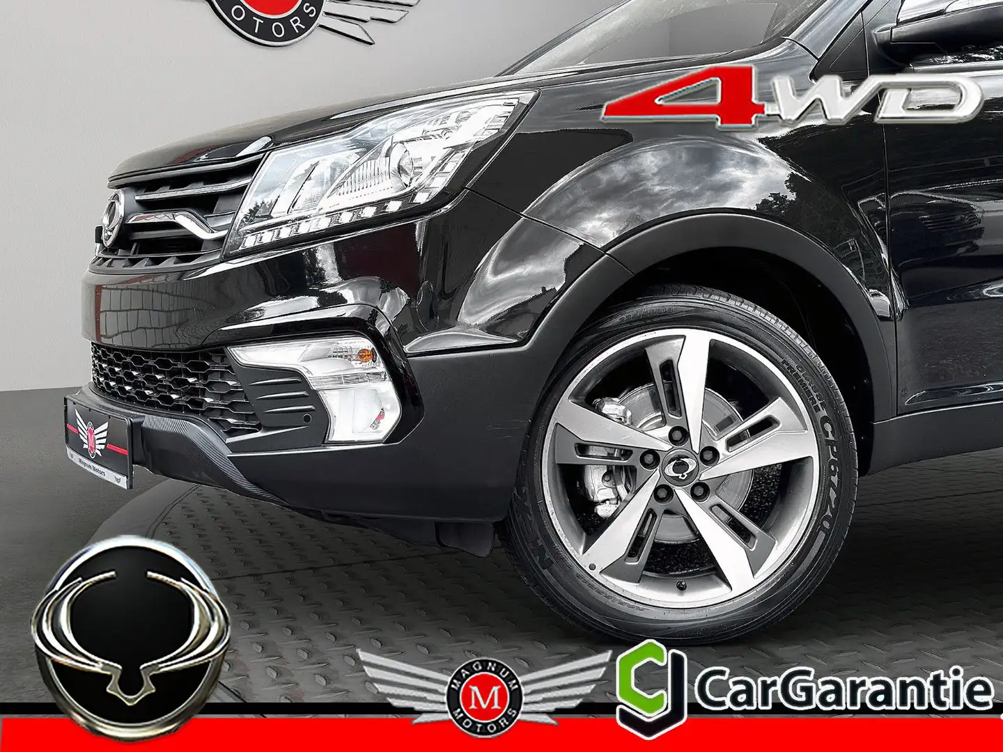 SsangYong Korando KORANDO 2.2 E-XDi 4WD *Aut.*Leder*Navi*AHK* Schwarz - 1