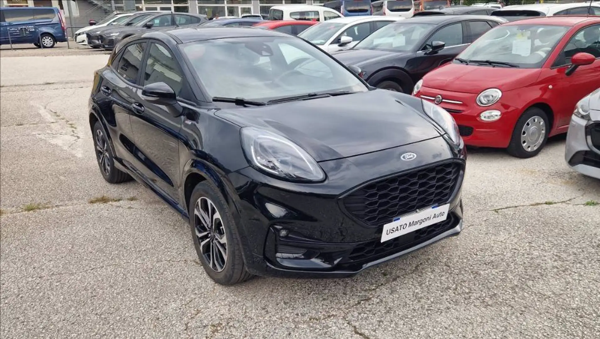 Ford Puma 1.0 ecoboost h ST-line Design s&s 125cv Noir - 1