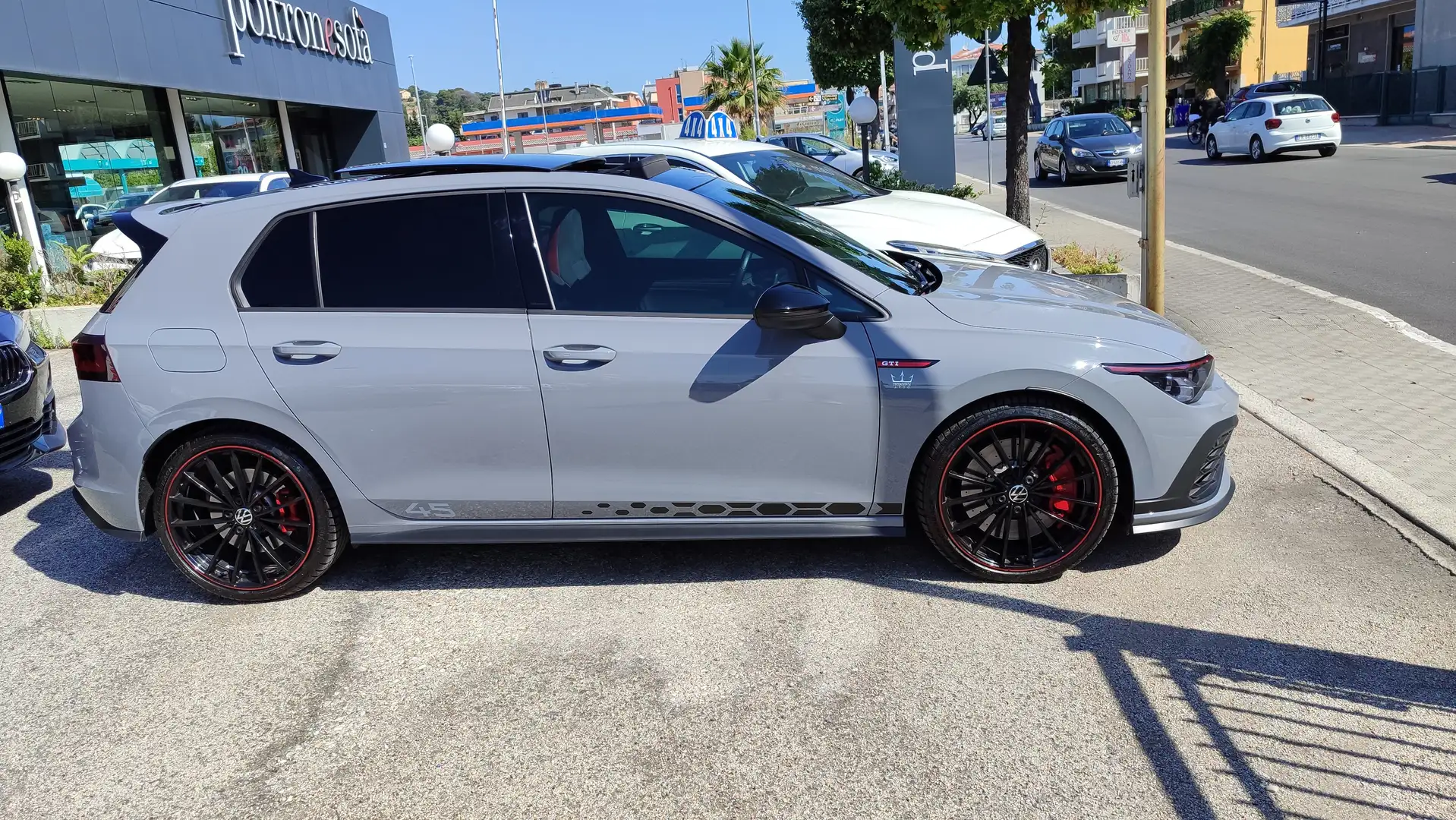 Volkswagen Golf GTI Clubsport 45 "Akrapovič"TETTO"HARMAN"19 Argent - 2