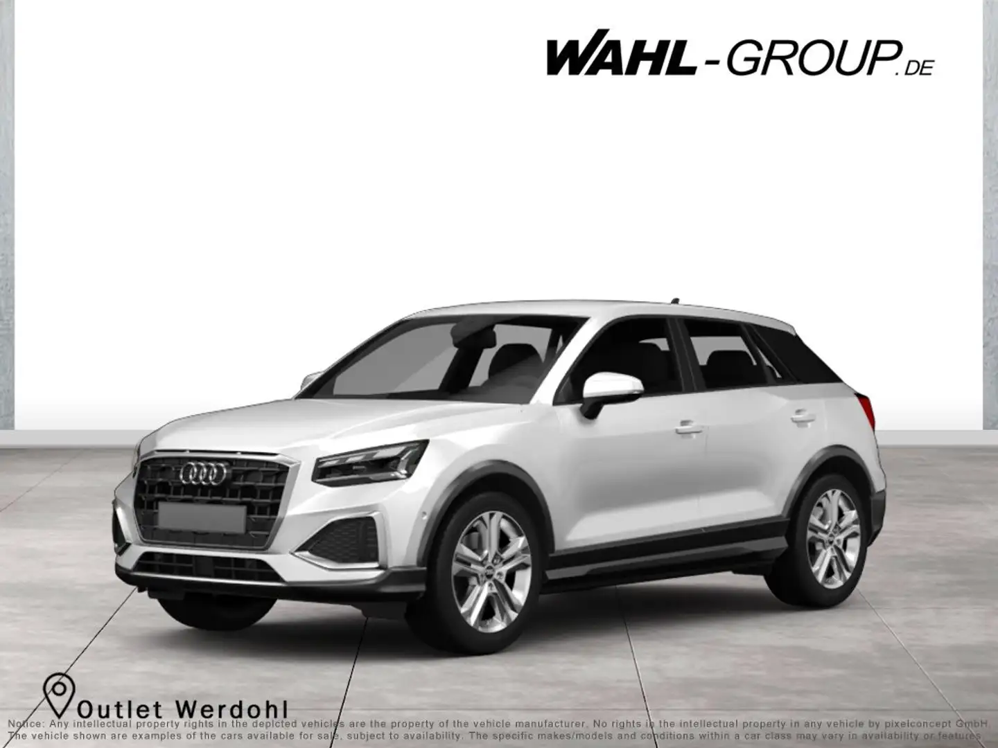 Audi Q2 1.5 TFSI 35 ADVANCED*NAVI MMI*ABSTANDSTEMPOMAT*KLI Weiß - 1