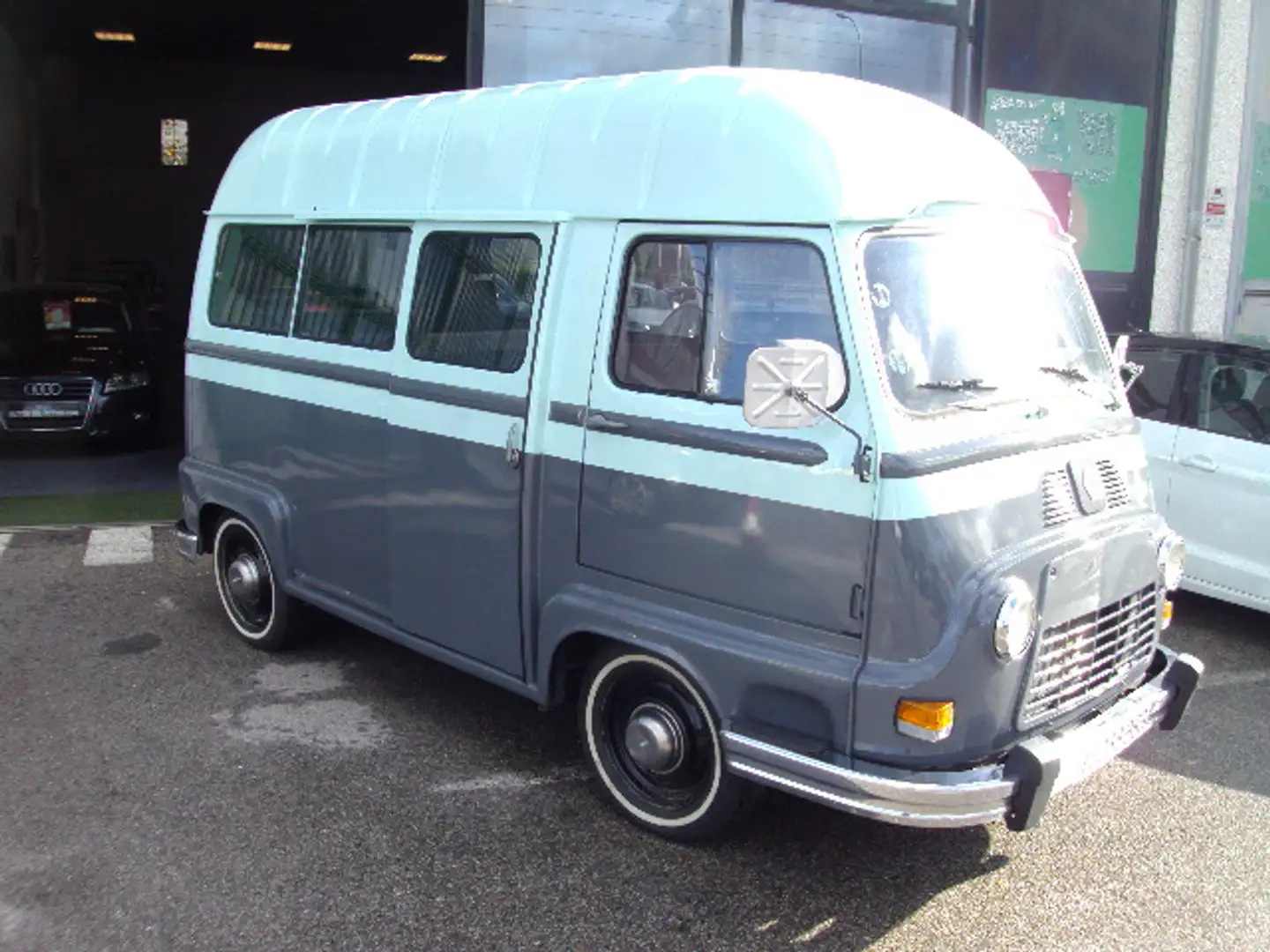 Renault Estafette Alouette Minibus Grigio - 1