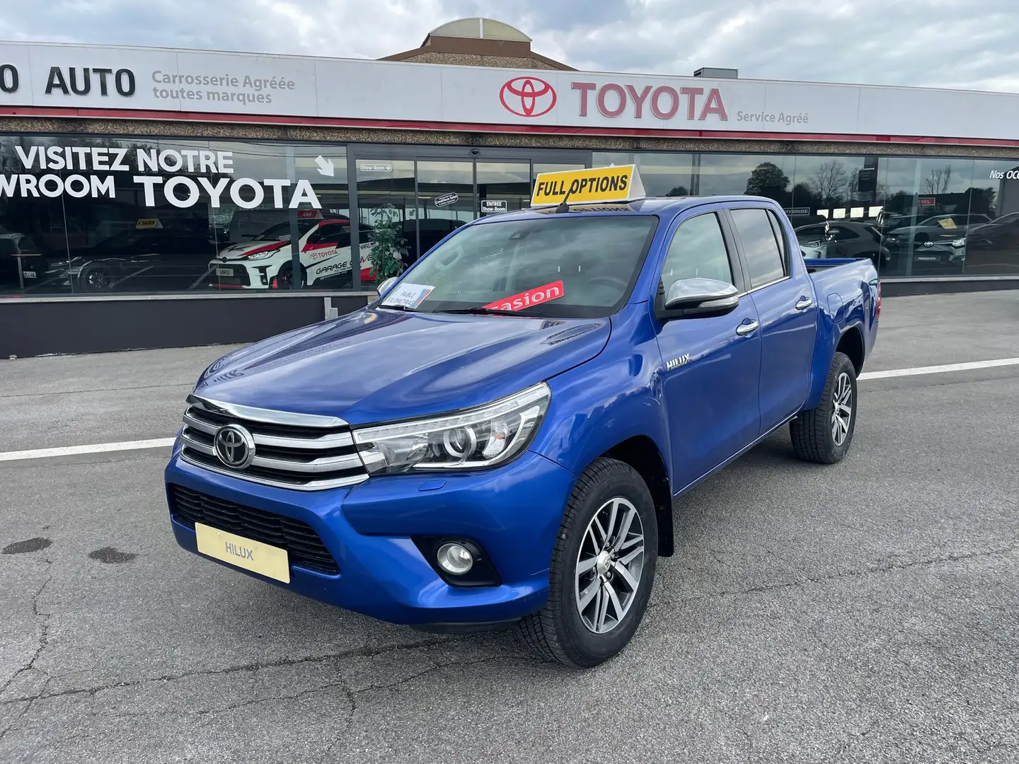 Toyota Hilux 😍23900HTVA✅DISPONIBLE IMM👍PRET A IMMATRICU Bleu - 1