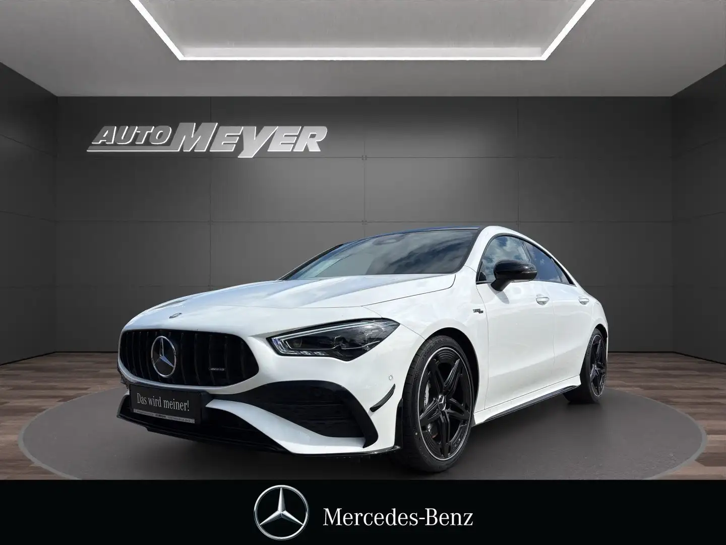 Mercedes-Benz CLA 35 AMG 4M+NIGHT I+II+AERO PLUS+PANO+19+MBEAM Bílá - 1