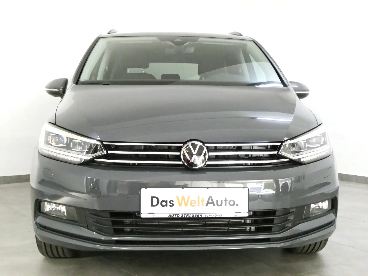 Volkswagen Touran TDI 7-Sitzer LED Navi Ahk ACC R-Kamera App DAB Grau - 2