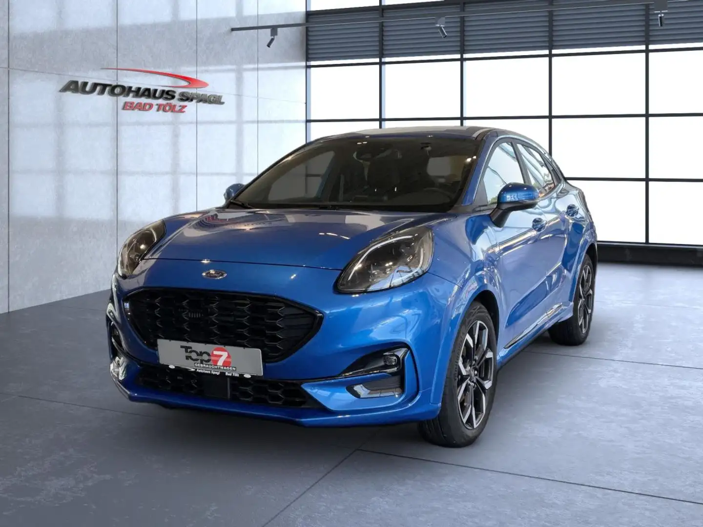 Ford Puma ST-Line X Bluetooth Navi LED Klima Blauw - 2
