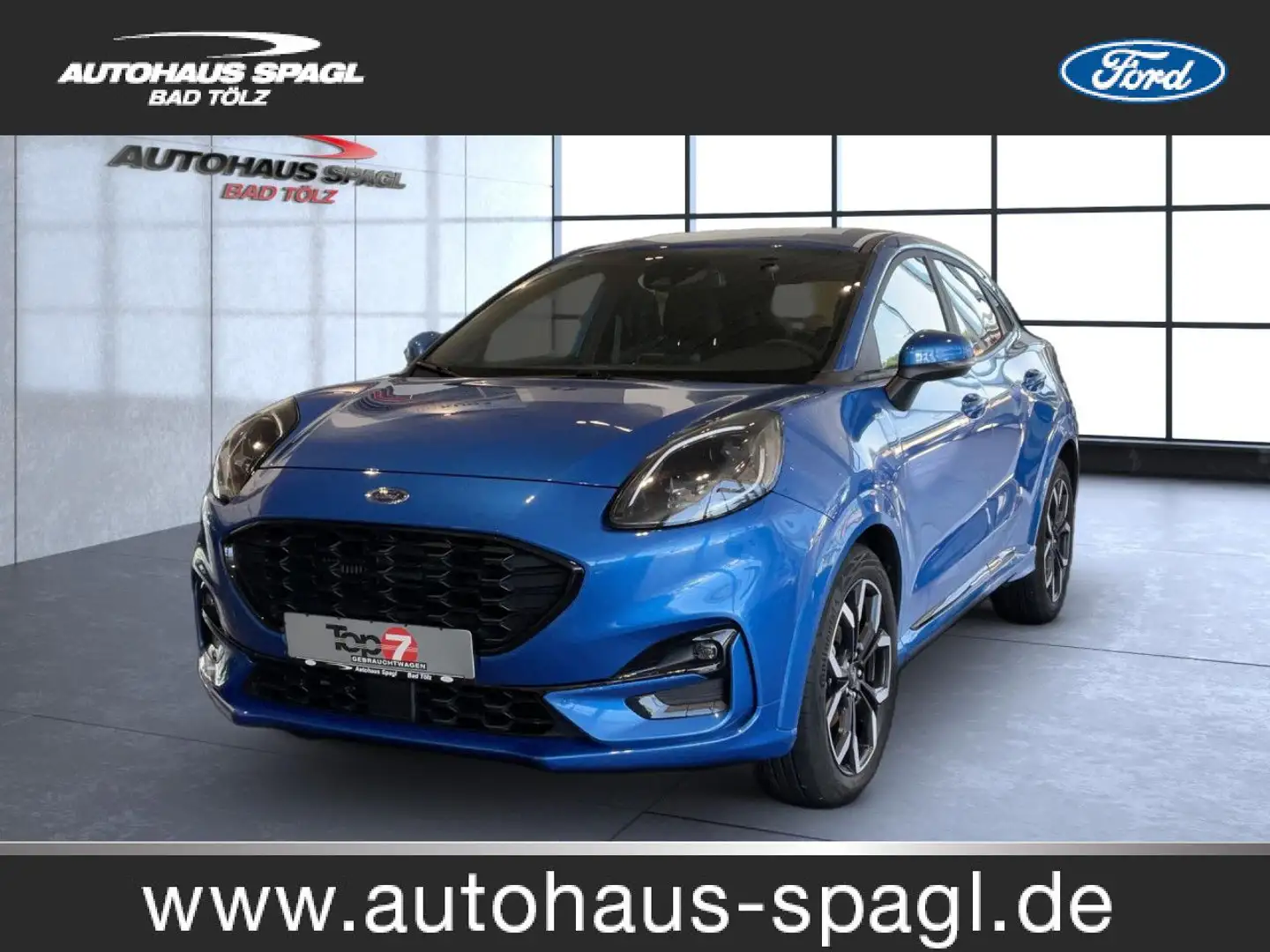 Ford Puma ST-Line X Bluetooth Navi LED Klima Blauw - 1