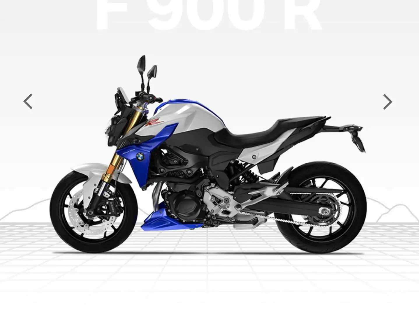 BMW F 900 R White - 2