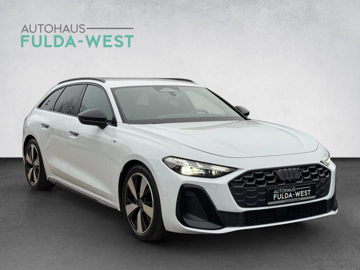 Audi A5 Avant 40 TFSI S Line Matrix Tech+ Black 360° Blanc - 2