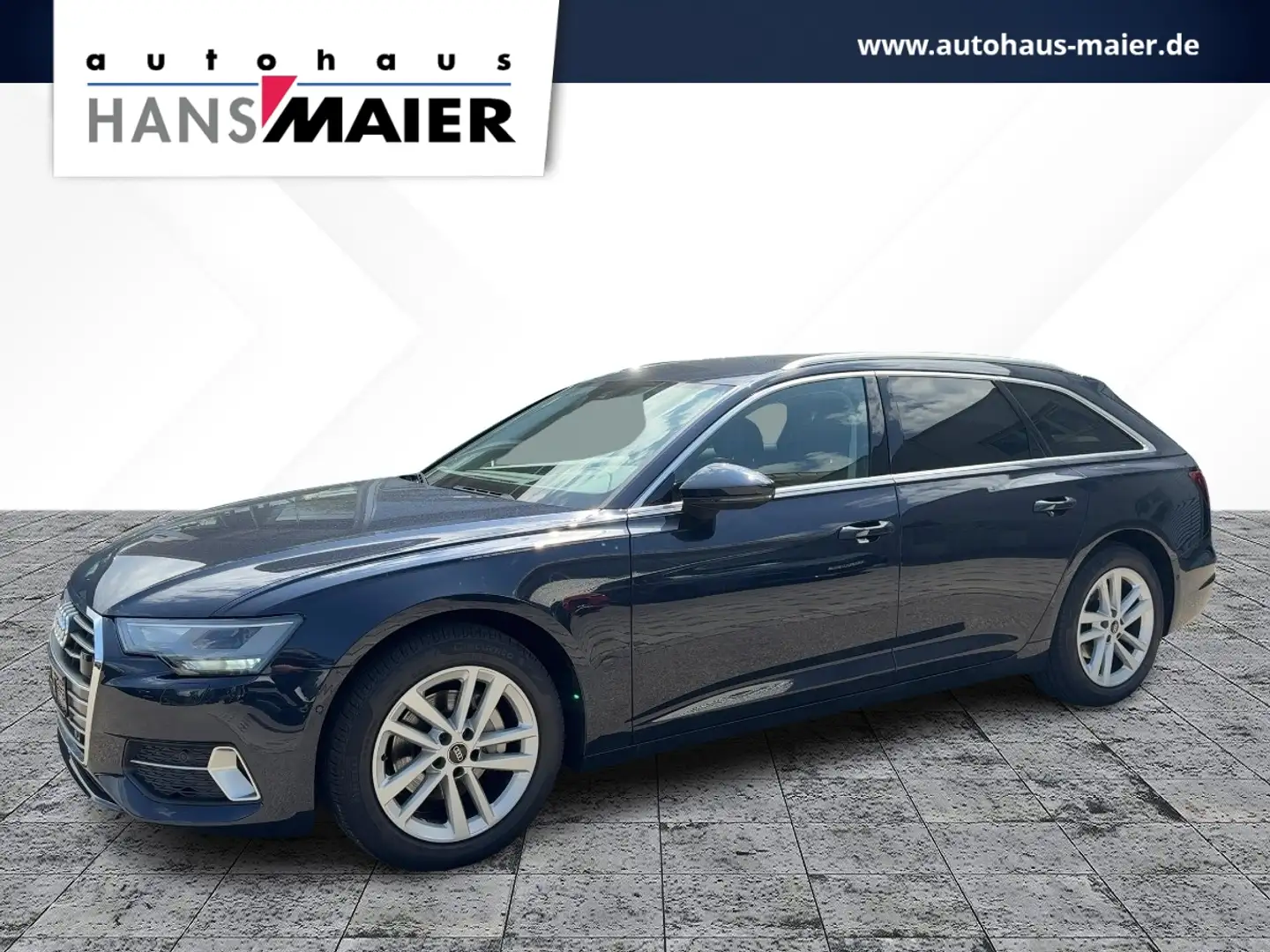 Audi A6 Avant TDI Sport AHK ACC Sound HuD SH Blau - 1