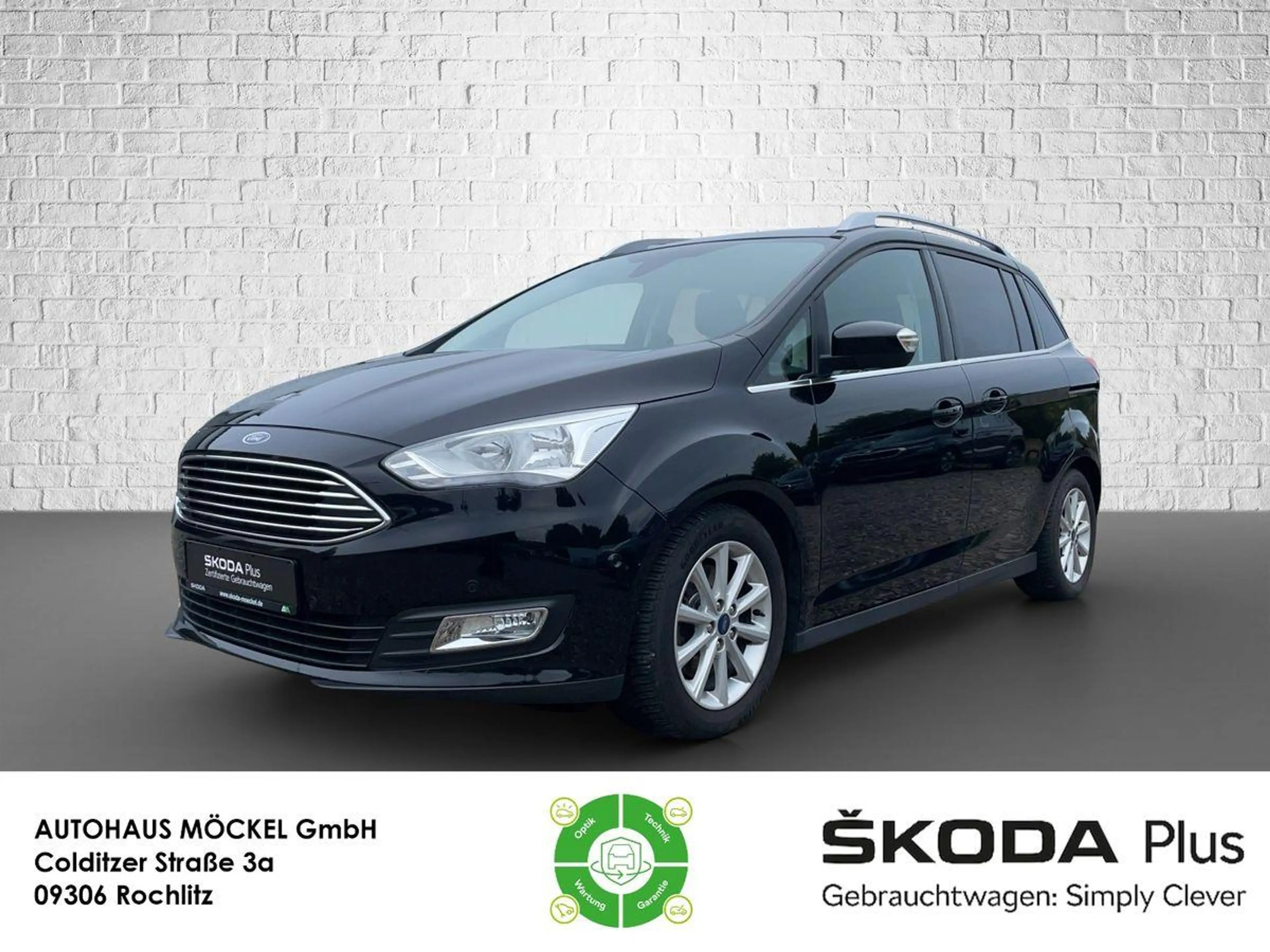 Ford Grand C-Max 1.0 EcoBoost 92 kW LED/Berganf./Sicht