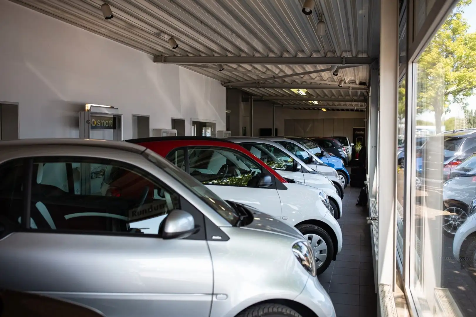 smart forTwo PASSION 451 62kW KLIMA ALU´S PANORAMA Silber - 1