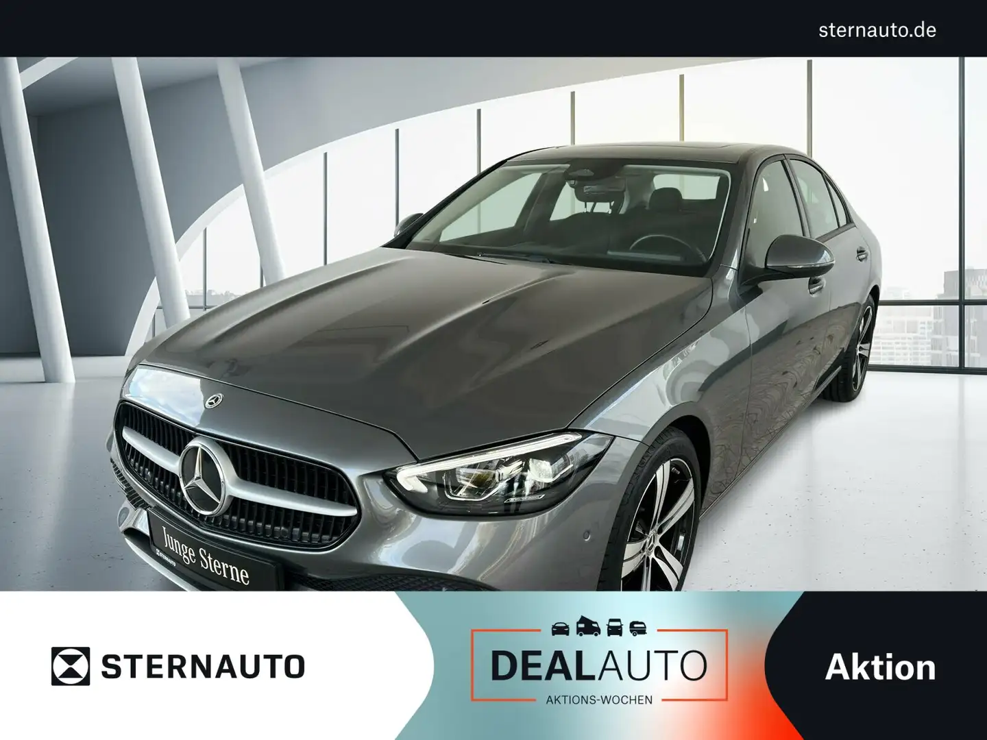Mercedes-Benz C 200 C 200 d SHD/Kamera/LED/Totwinkel/Sitzhzg./Klima Gris - 1