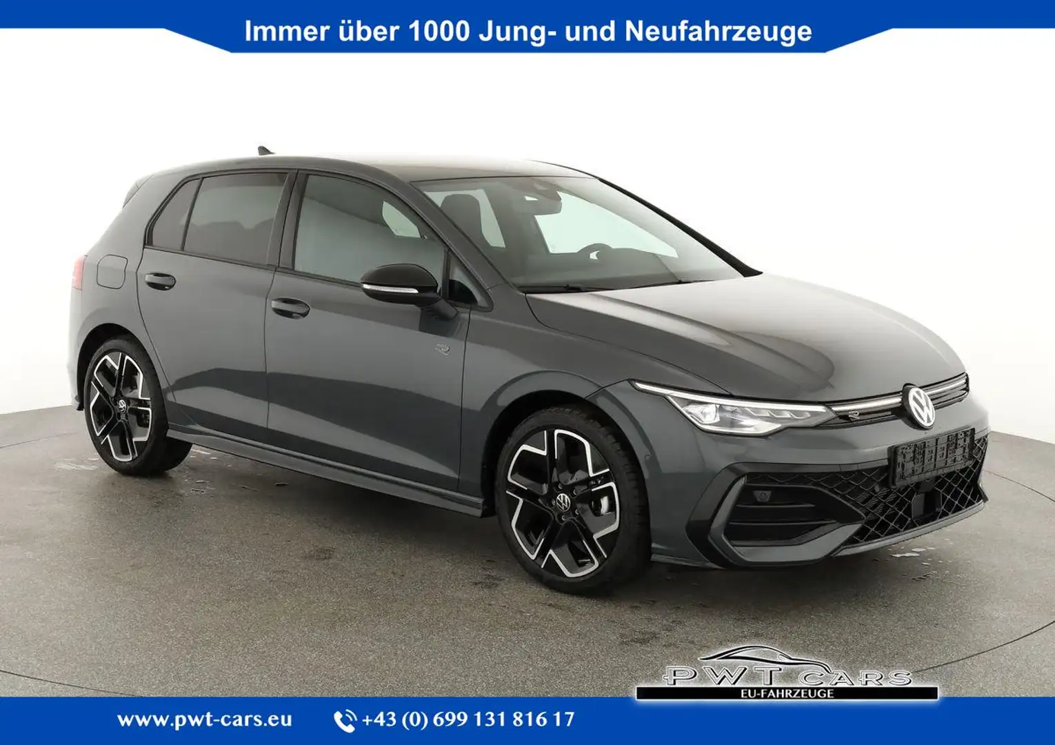 Volkswagen Golf 1.5 TSI 110 kW R-Line VIII Black, Navi, 18-Zoll... Grau - 1