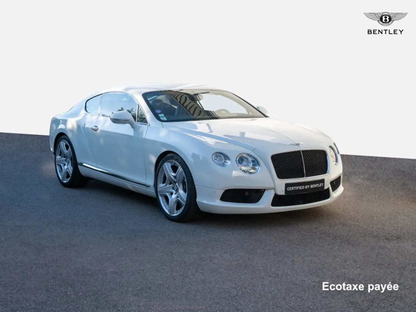 Bentley Continental GT V8 4.0 507 ch A White - 1