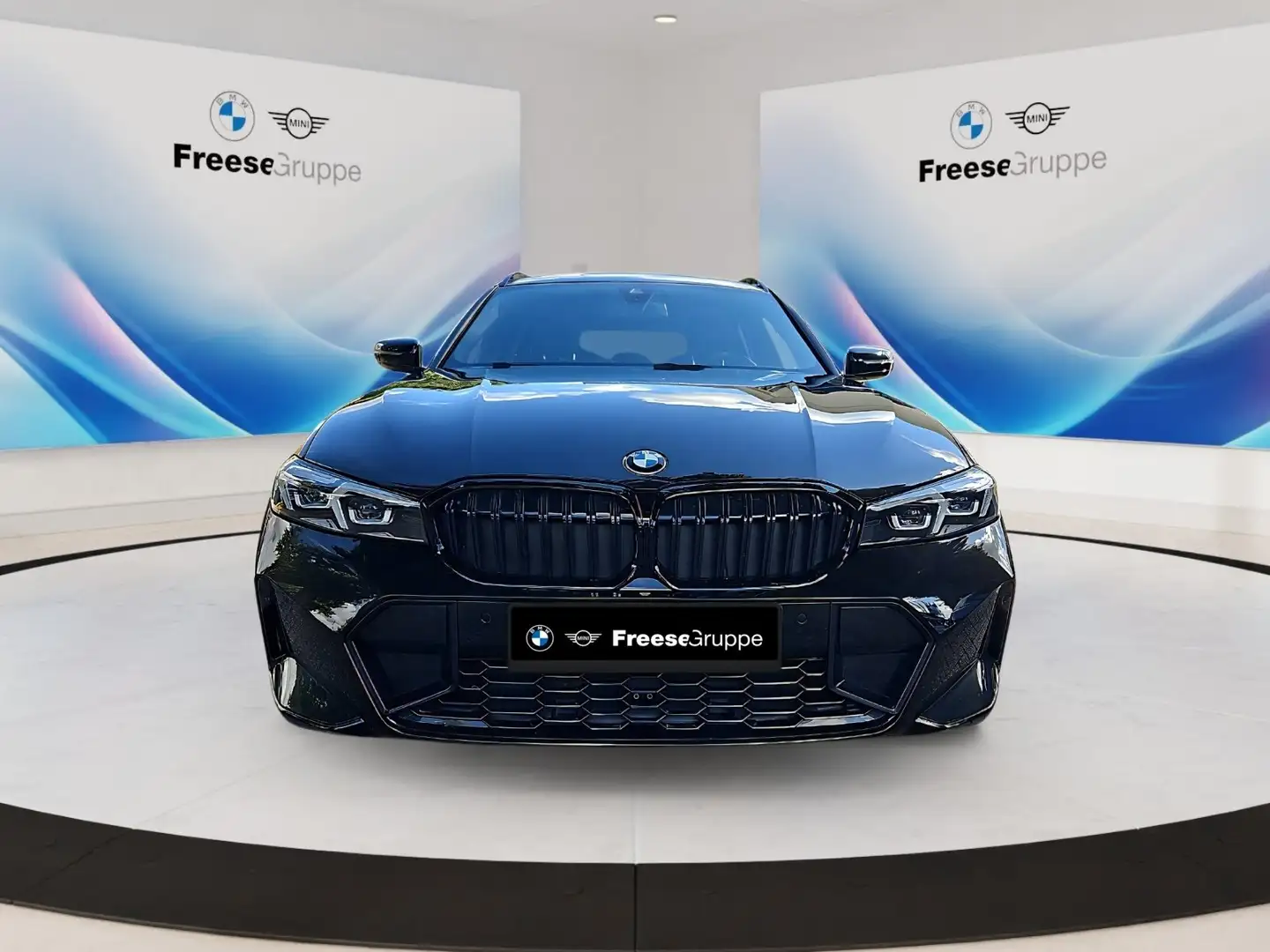 BMW 318 i Touring M Sportpaket HiFi DAB LED RFK Shz Schwarz - 2