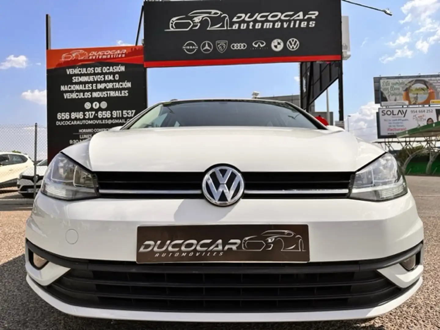 Volkswagen Golf Variant 1.6TDI CR BMT Business&Navi 110 Blanco - 1