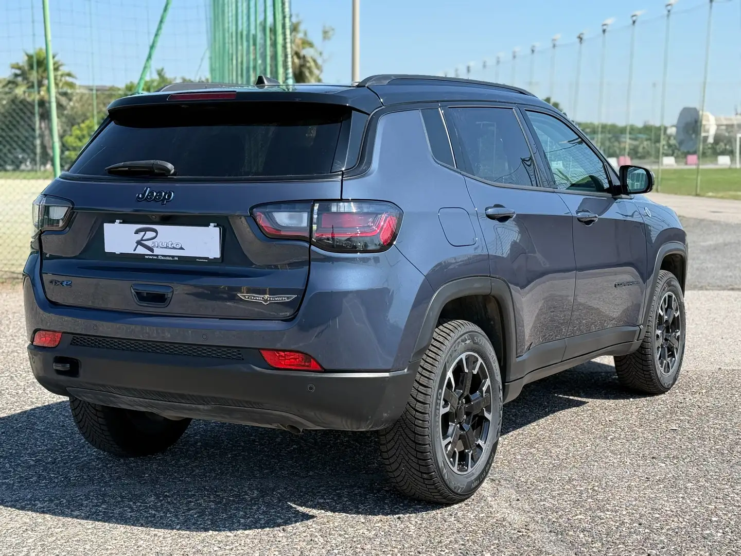Jeep Compass 1.3 Turbo T4 Phev 4xe TRAILHAWK 240CV Bleu - 2