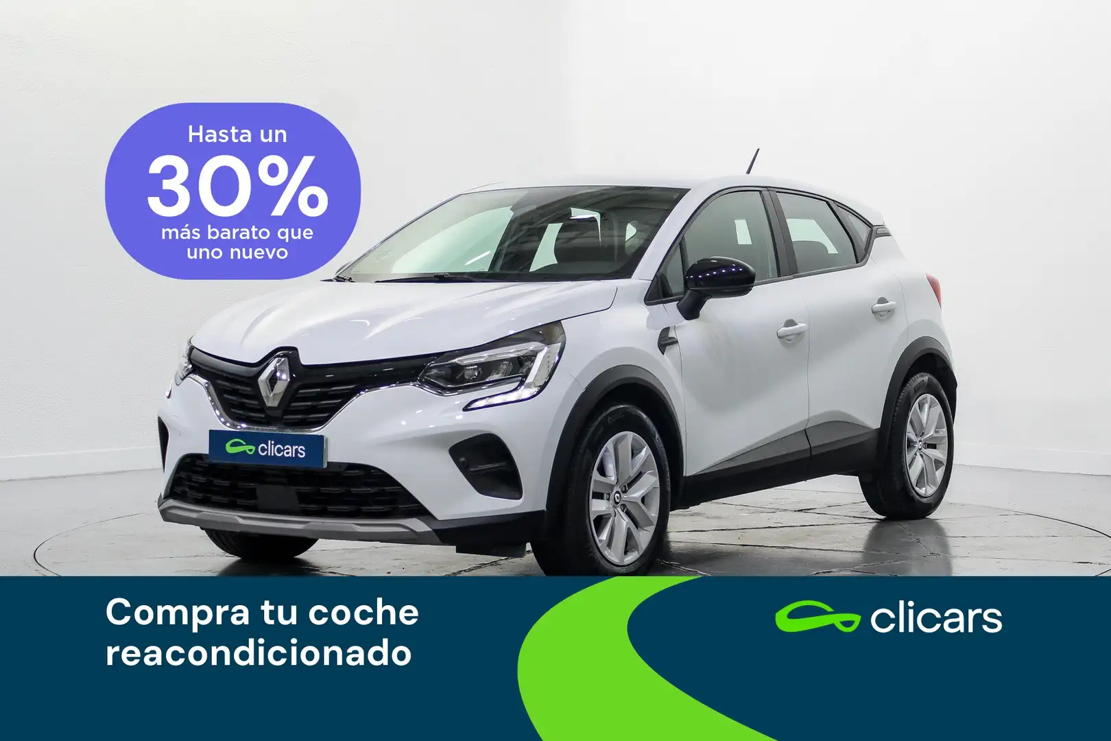Renault Captur TCe Intens 74kW GLP Blanco - 1