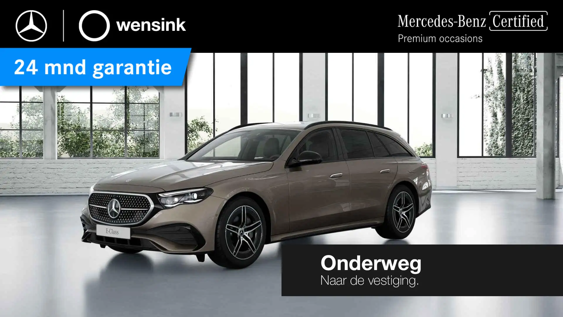 Mercedes-Benz E 300 Estate e AMG Line | Superscreen | Winter pakket | Brun - 1