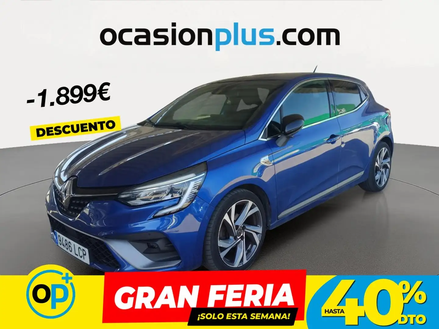 Renault Clio TCe RS Line 74kW Azul - 1