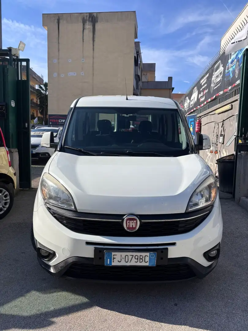 Fiat Doblo Doblò 1.6 MJT 105CV PC Combi N1 Blanc - 1