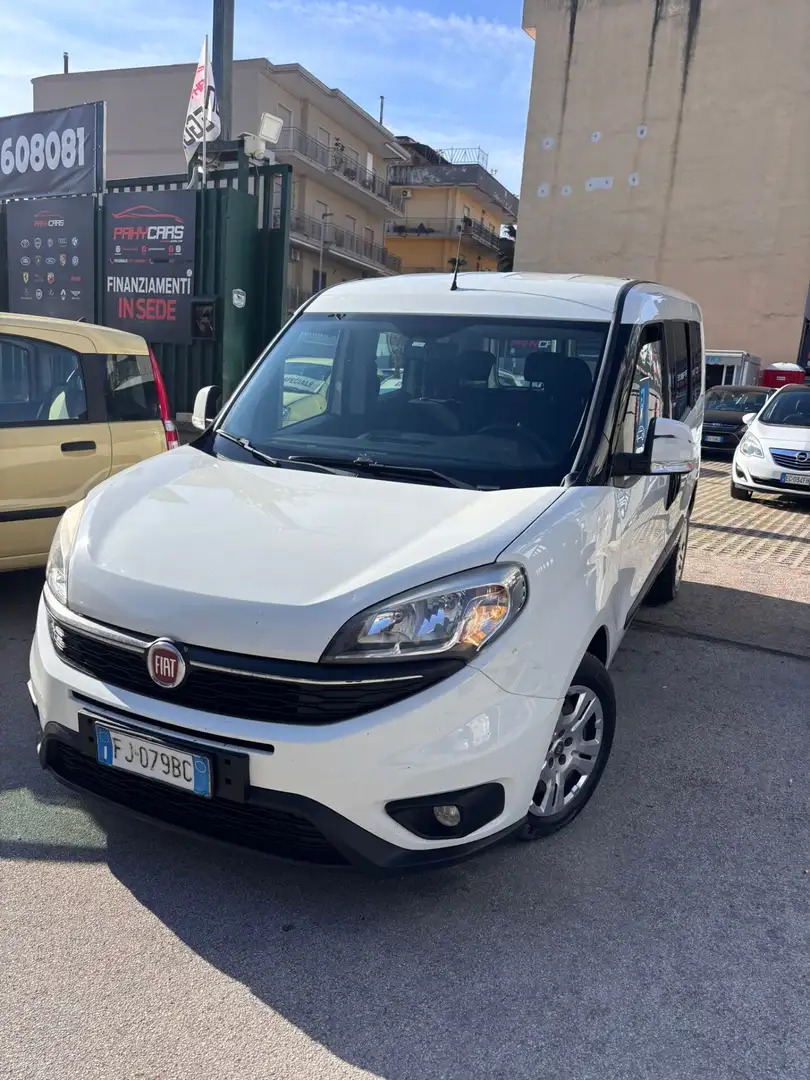 Fiat Doblo Doblò 1.6 MJT 105CV PC Combi N1 Blanc - 2