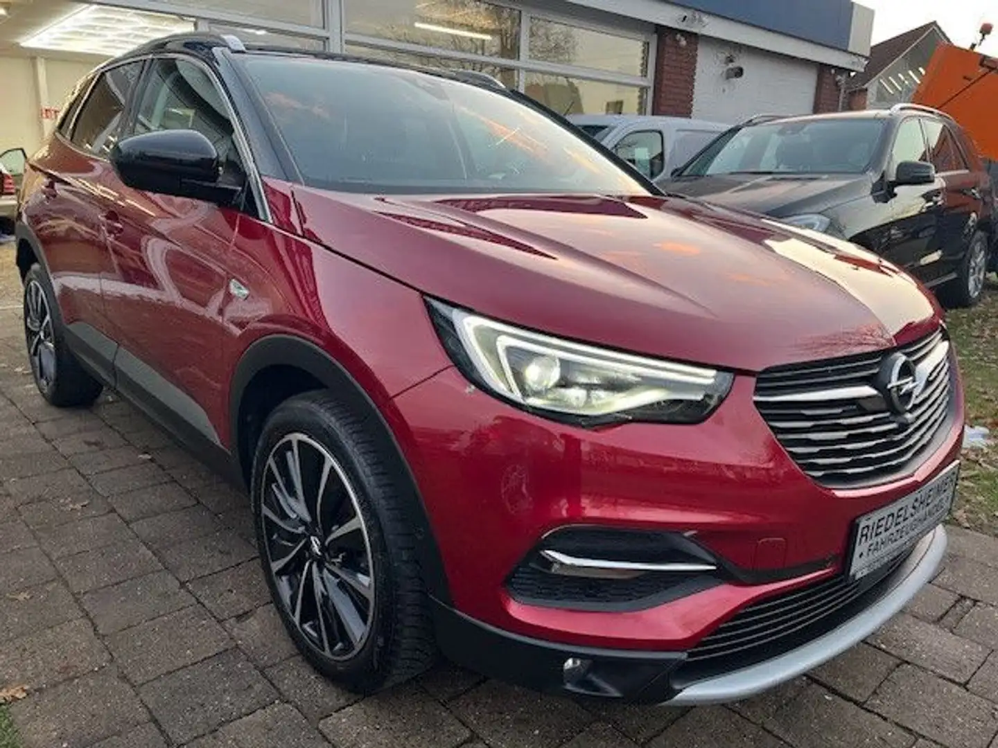 Opel Grandland X Ultimate LEDER NAV LED SHZ KAM SPUR Rot - 1