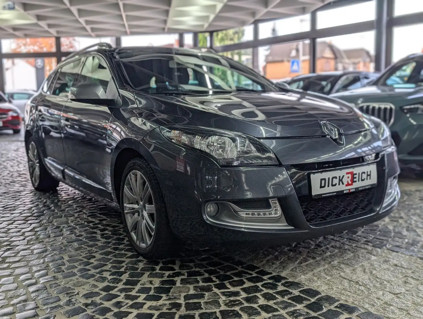 Renault Megane Dynamique GT-LINE PDC AHK LEDER TÜV NEU Grau - 1