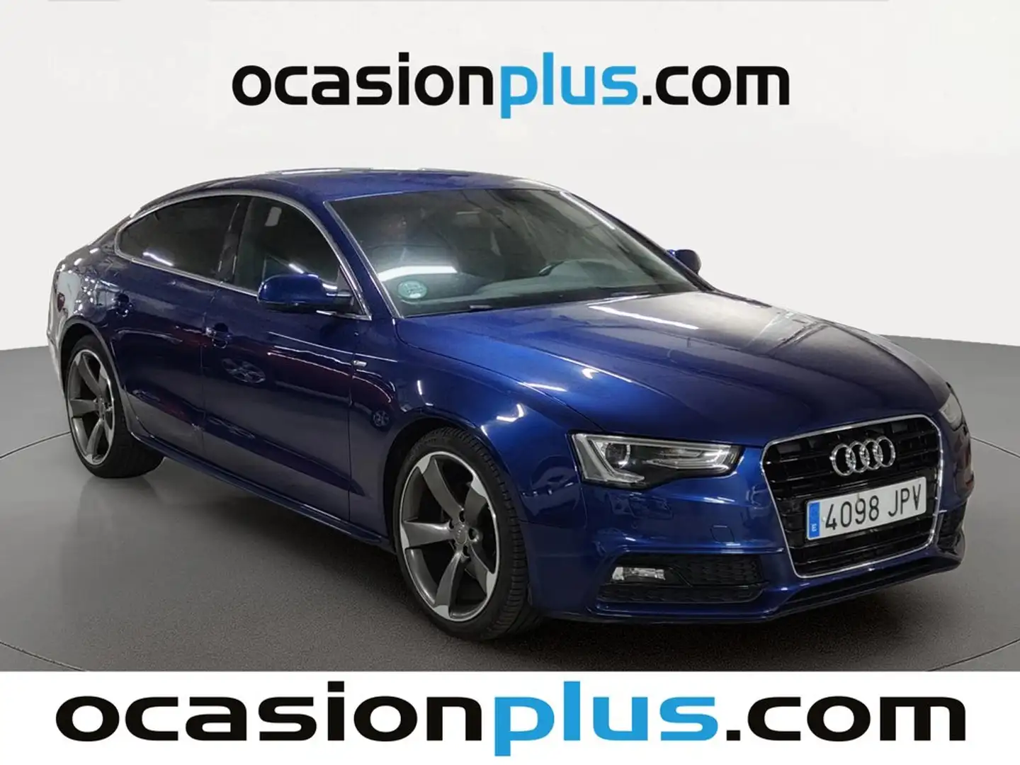 Audi A5 SB 2.0TDI S line edition Mult. 150 EU6 Azul - 2
