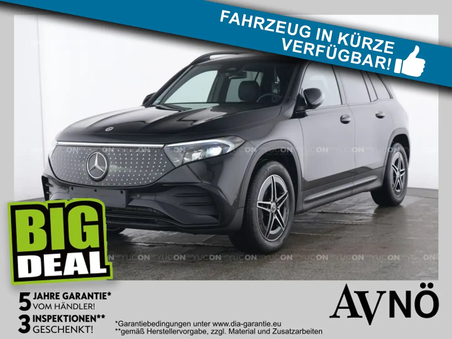 Mercedes-Benz EQB 300 4M AMG LINE NIGHT PAKET THERMOTRONIC Negro - 1