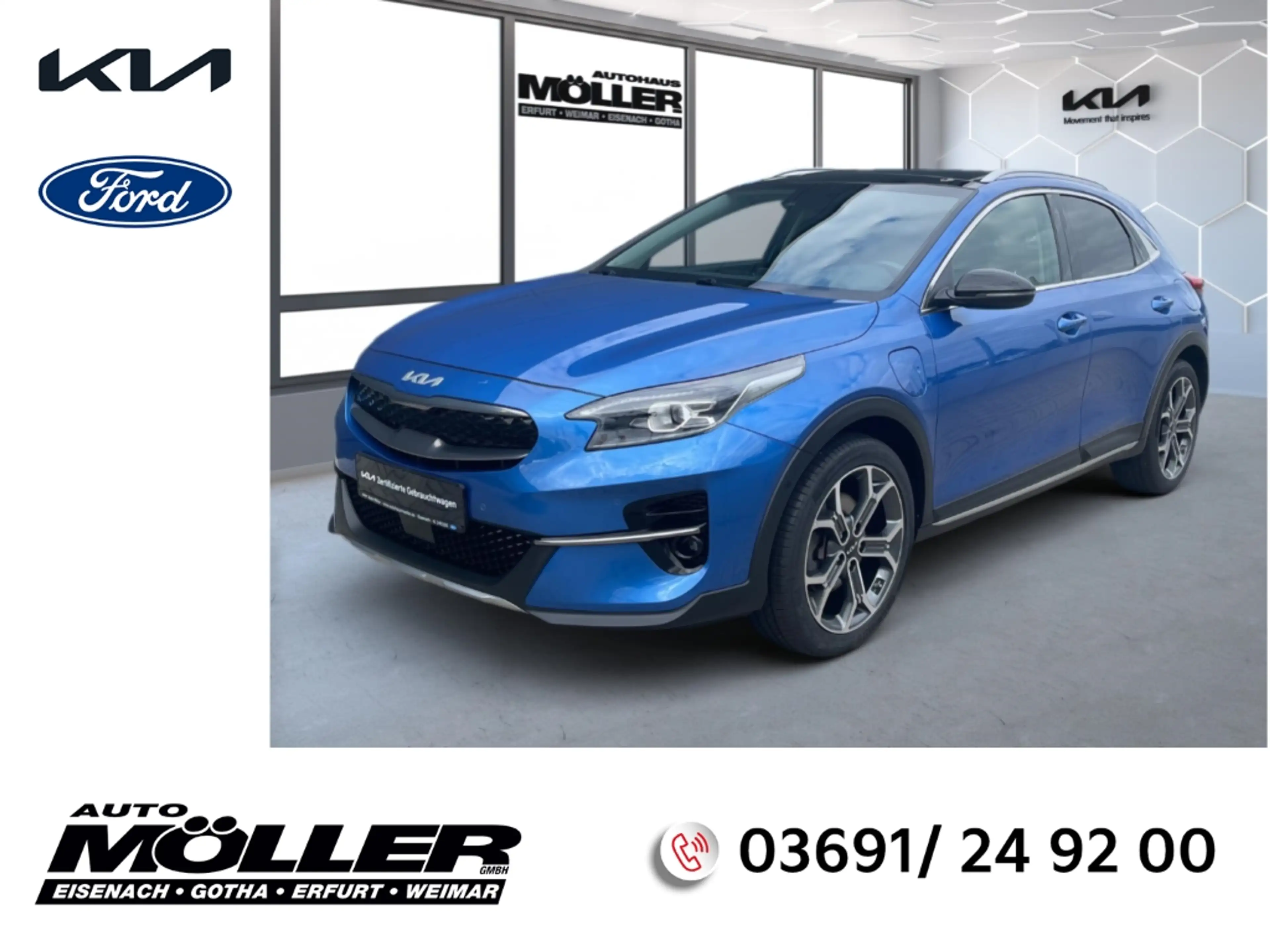 Kia XCeed 1.6 PHEV Platinum DCT6 Glasdach LED Klimasitze Mem