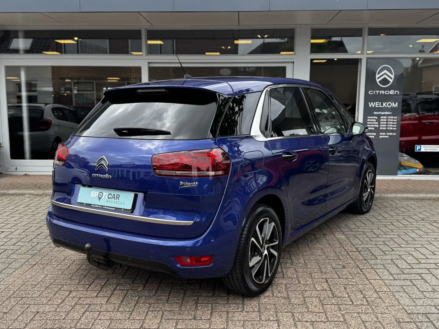Citroen C4 Picasso PT 130 Feel Automaat-6 Elektr a klep | Trekhaak | Blauw - 2