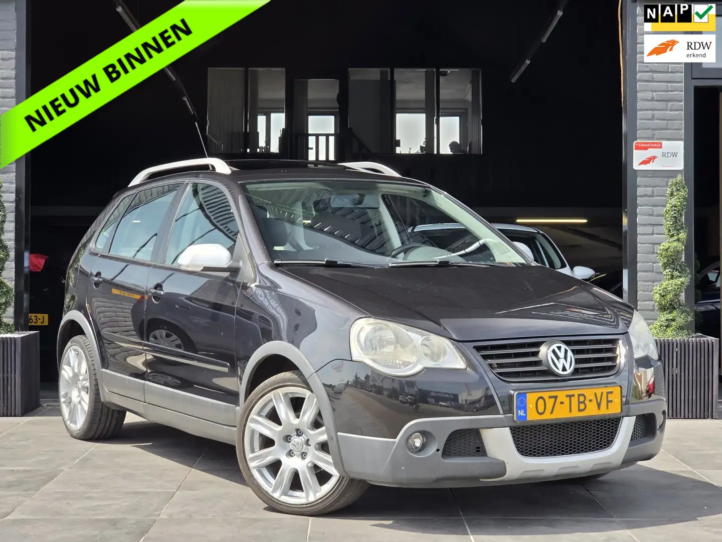Volkswagen Polo Cross 1.4-16V Cross|Airco|Schuifdak|Carplay|NAP Noir - 1