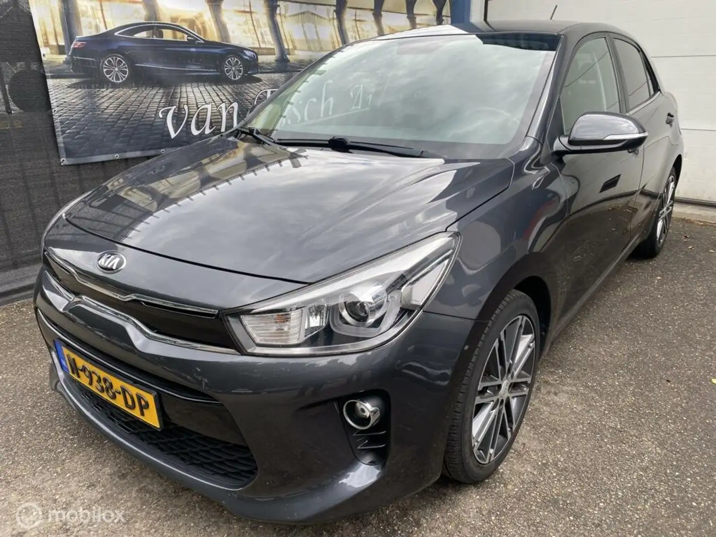 Kia Rio 1.2 CVVT DynamicL. 68.DKM ECC LED CRUISE NAVI CAM Grigio - 1