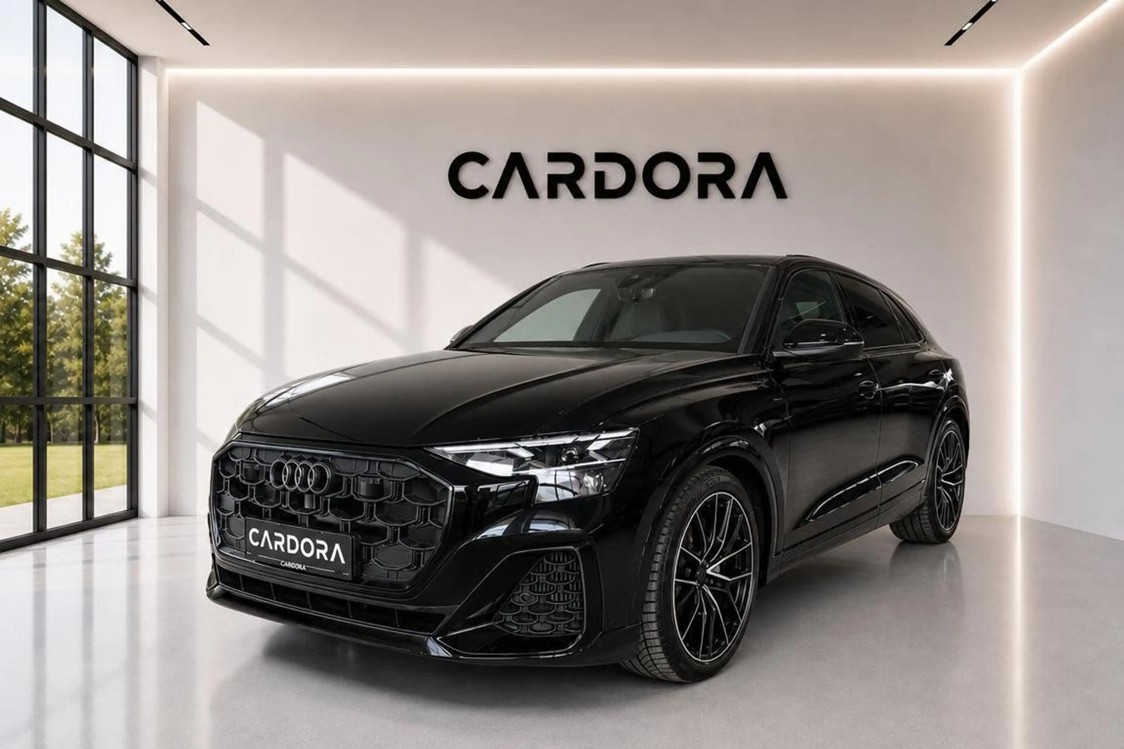 Audi Q8 55 TFSIe S-line*ALL BLACK*MATRIX*LEDER*RADAR*ASSI