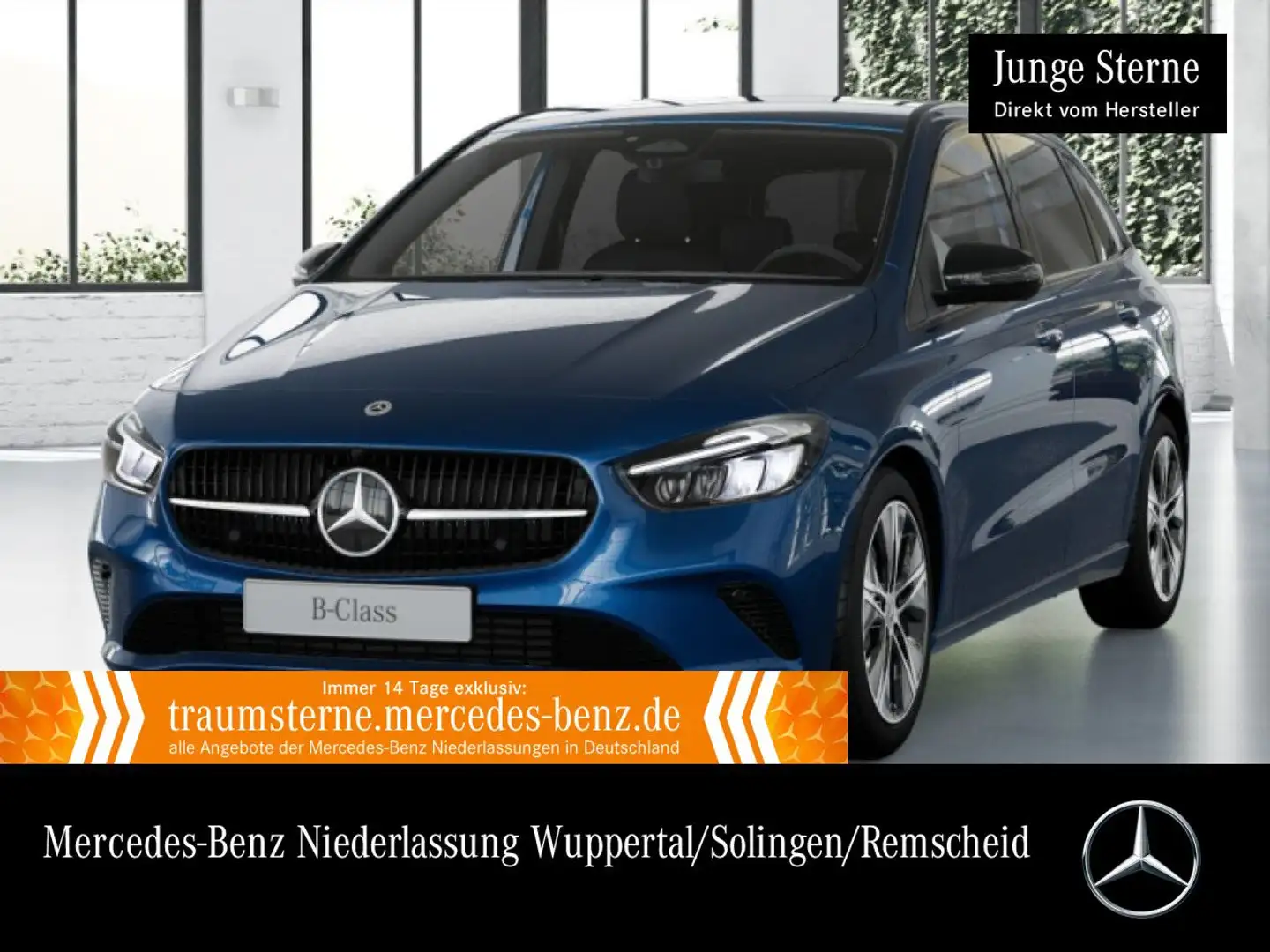 Mercedes-Benz B 250 e PROGRESSIVE+NIGHT+AHK+LED+KAMERA+KEYLESS Blau - 1