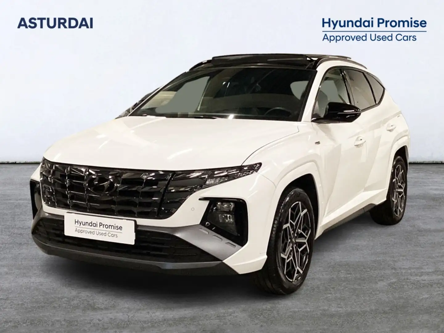 Hyundai TUCSON 1.6 TGDI HEV Nline Sky AT Blanc - 1