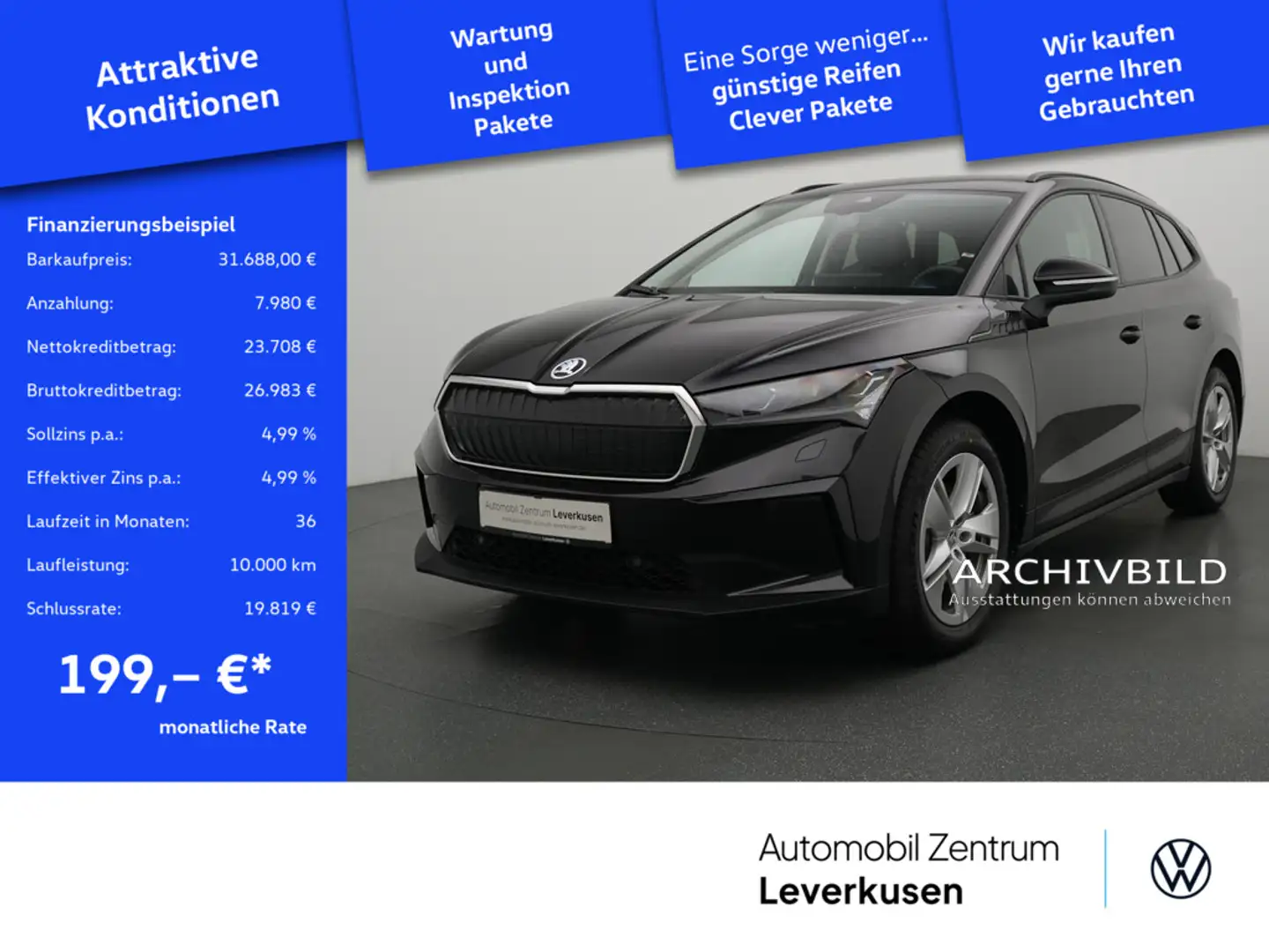 Skoda Enyaq iV Loft NAVI VIRT MEMORY ACC KAM SHZ LE Noir - 1