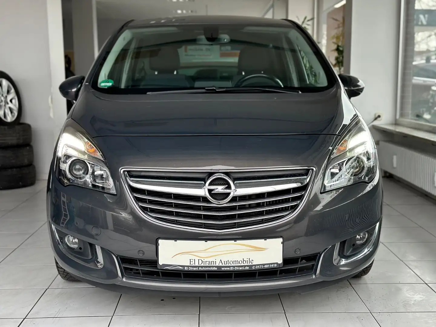 Opel Meriva B 1.4  Innovation Aut/RCam/AHK/Lenkradhz/ Grau - 2