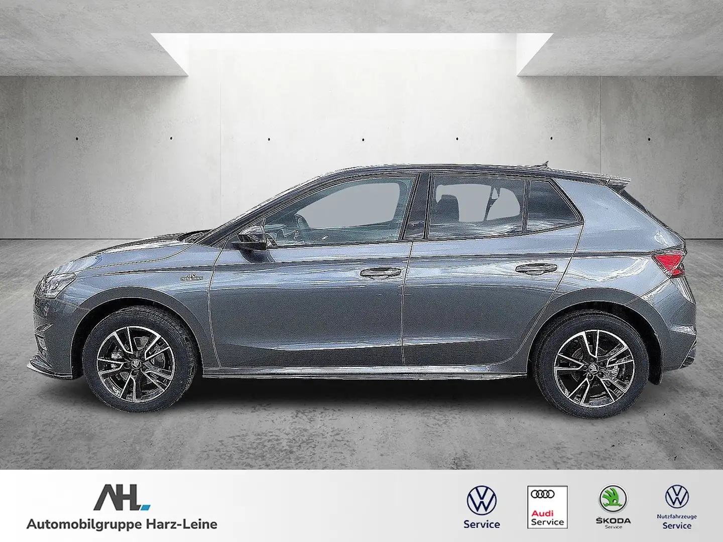 Skoda Fabia 1.0 TSI "Monte Carlo" DSG/LED/ACC/PDC/SMARTLINK Gris - 2