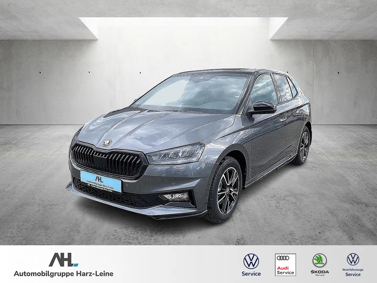 Skoda Fabia 1.0 TSI "Monte Carlo" DSG/LED/ACC/PDC/SMARTLINK Gris - 1